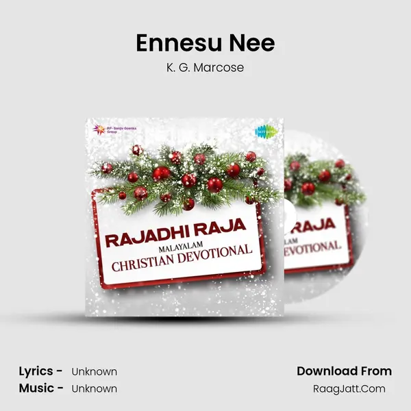 Ennesu Nee MP3 Song by K. G. Marcose Cover