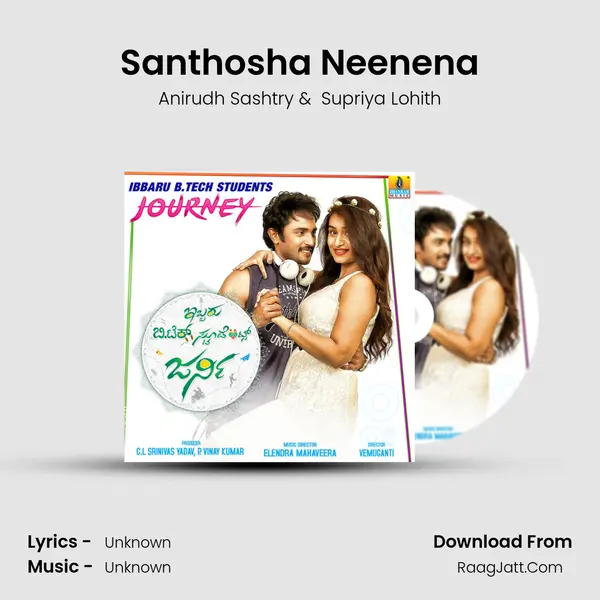 Santhosha Neenena MP3 Song by Anirudh Sashtry Cover