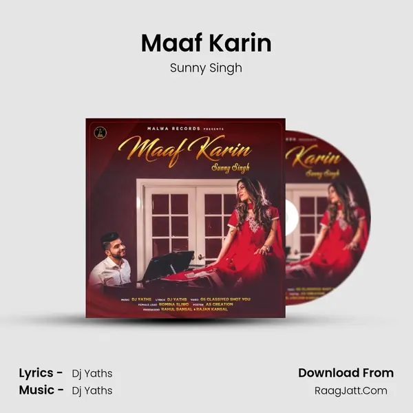 Maaf Karin MP3 Song by Sunny Singh Cover