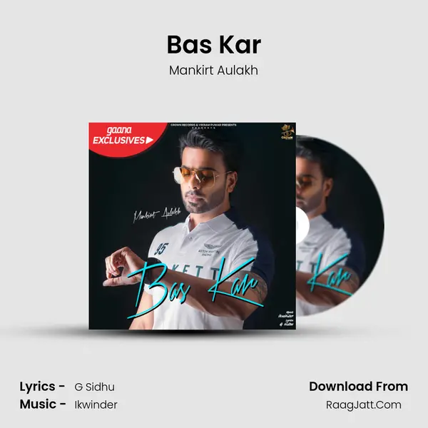 Bas Kar MP3 Song by Mankirt Aulakh Cover
