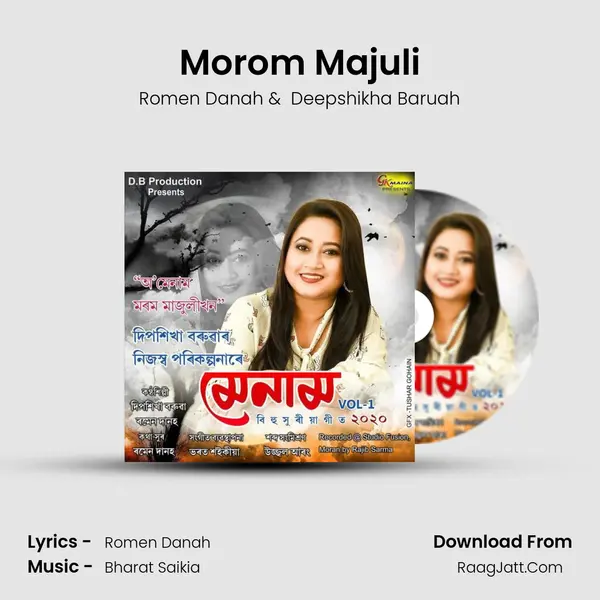 Morom Majuli MP3 Song by Romen Danah Cover