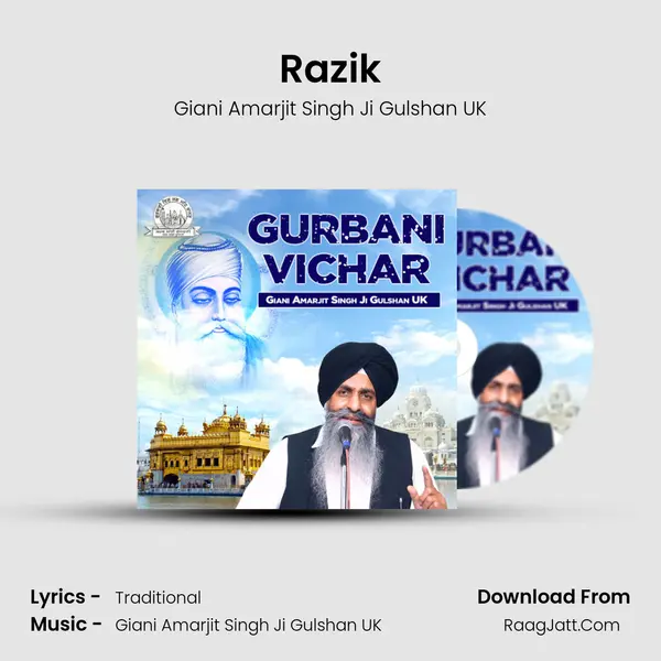 Razik MP3 Song by Giani Amarjit Singh Ji Gulshan UK Cover