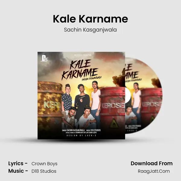 Kale Karname MP3 Song by Sachin Kasganjwala Cover
