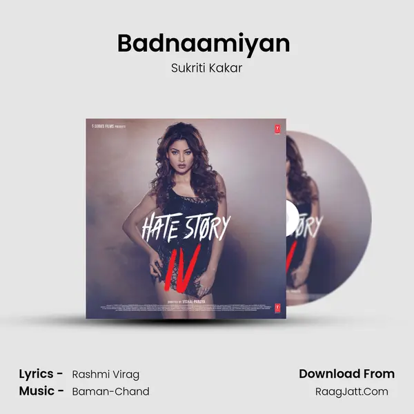 Badnaamiyan (Female) MP3 Song by Sukriti Kakar Cover
