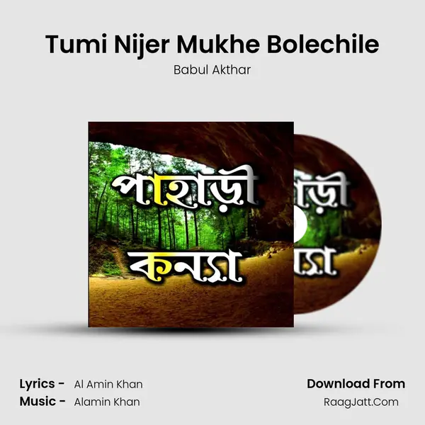 Tumi Nijer Mukhe Bolechile MP3 Song by Babul Akthar Cover