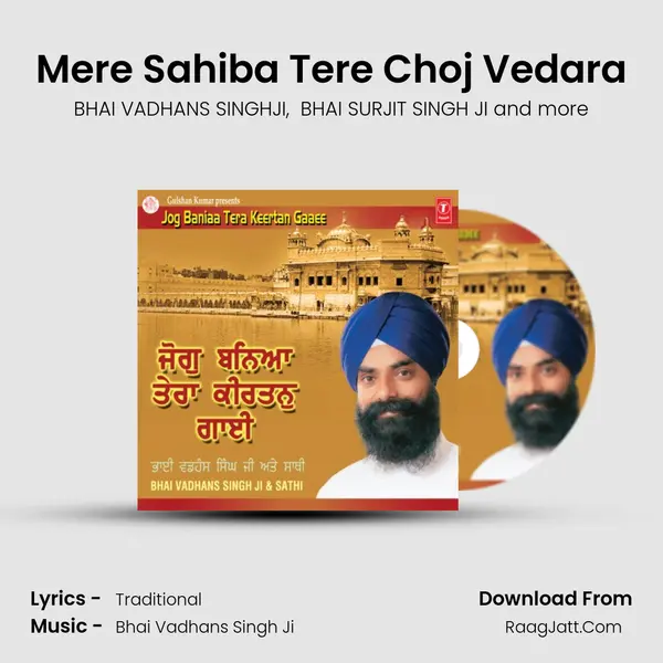 Mere Sahiba Tere Choj Vedara MP3 Song by BHAI VADHANS SINGHJI Cover