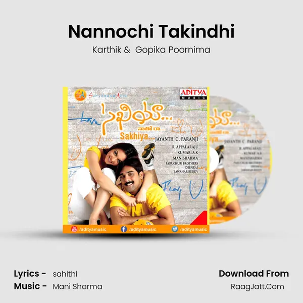 Nannochi Takindhi MP3 Song by Karthik Cover