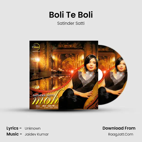 Boli Te Boli MP3 Song by Satinder Satti Cover