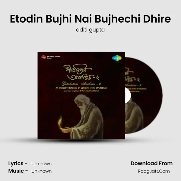 Etodin Bujhi Nai Bujhechi Dhire MP3 Song by aditi gupta Cover