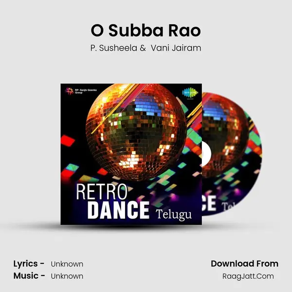 O Subba Rao MP3 Song by P. Susheela Cover