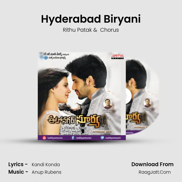 Hyderabad Biryani MP3 Song by Rithu Patak Cover