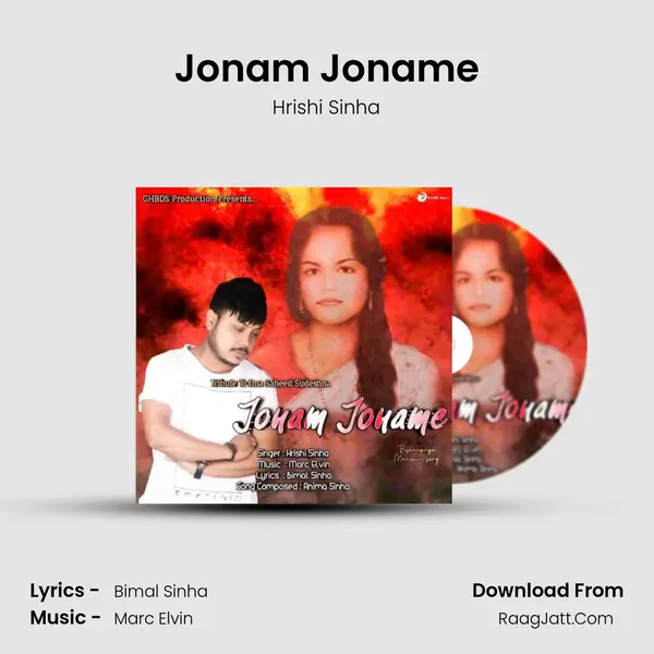 Jonam Joname MP3 Song by Hrishi Sinha Cover