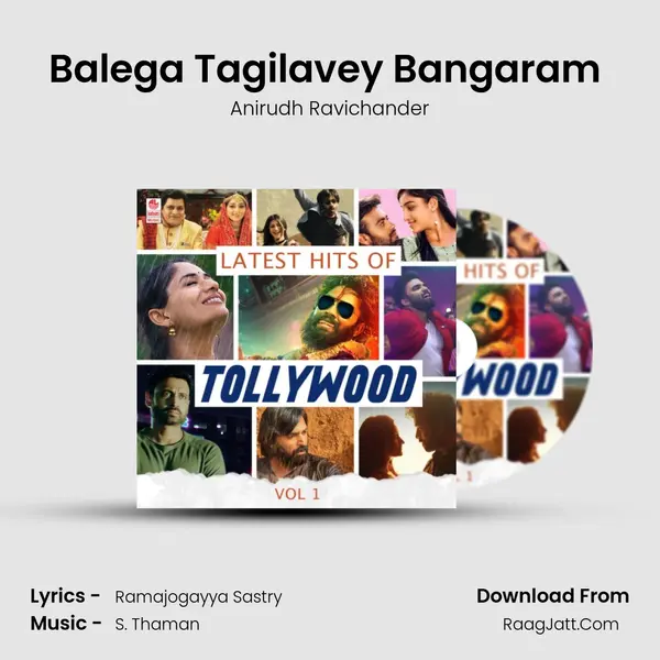 Balega Tagilavey Bangaram (From "Krack") Cover