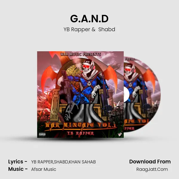 G.A.N.D MP3 Song by YB Rapper Cover