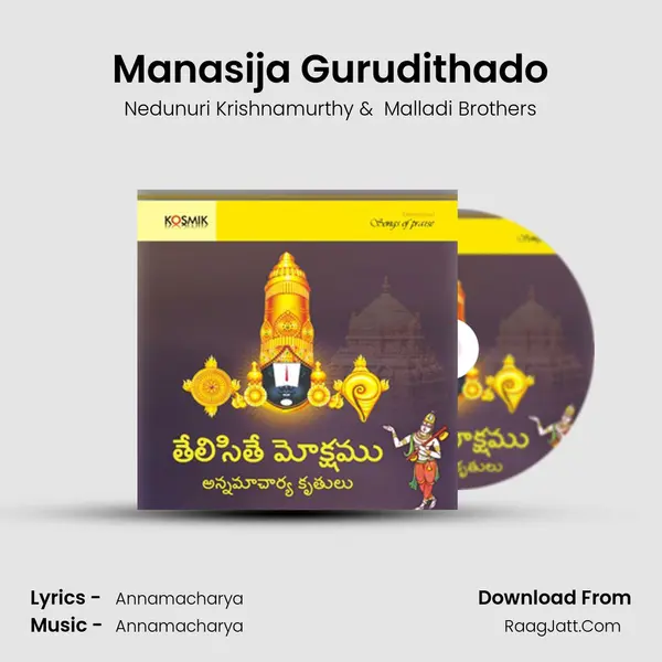 Manasija Gurudithado MP3 Song by Nedunuri Krishnamurthy Cover