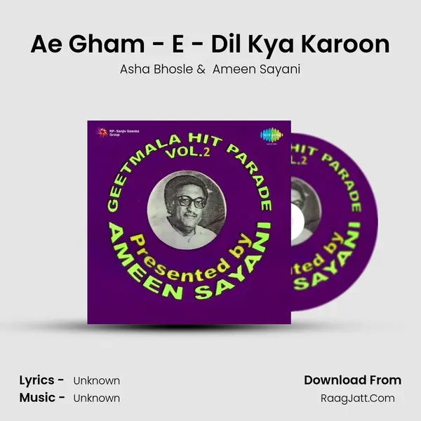 Ae Gham - E - Dil Kya Karoon MP3 Song by Asha Bhosle Cover
