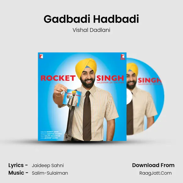 Gadbadi Hadbadi MP3 Song by Vishal Dadlani Cover