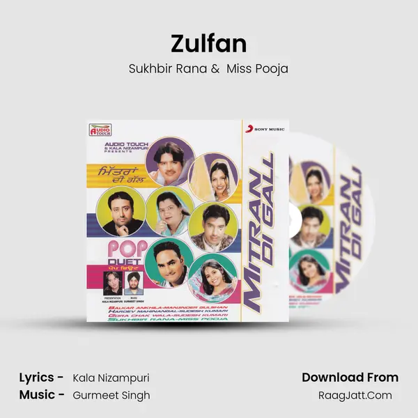 Zulfan MP3 Song by Sukhbir Rana Cover