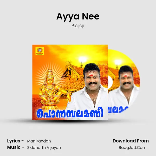Ayya Nee MP3 Song by P.c.joji Cover