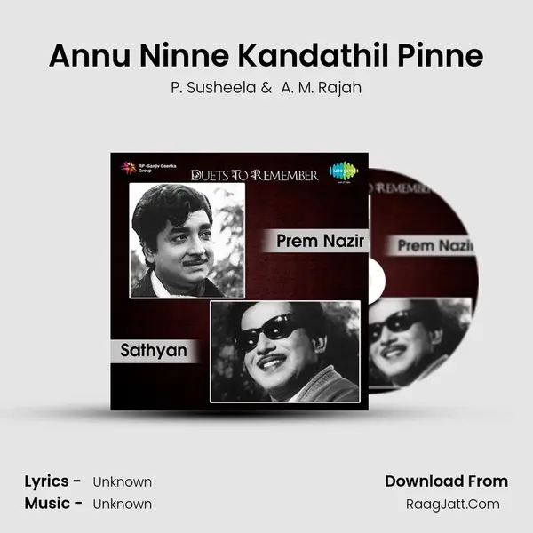 Annu Ninne Kandathil Pinne MP3 Song by P. Susheela Cover