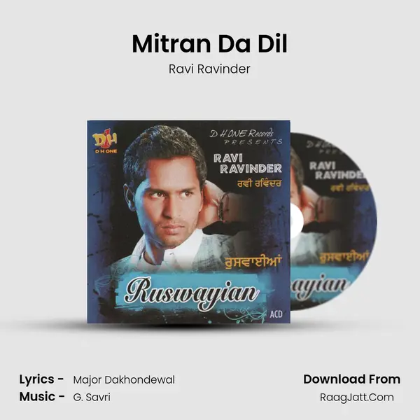 Mitran Da Dil MP3 Song by Ravi Ravinder Cover