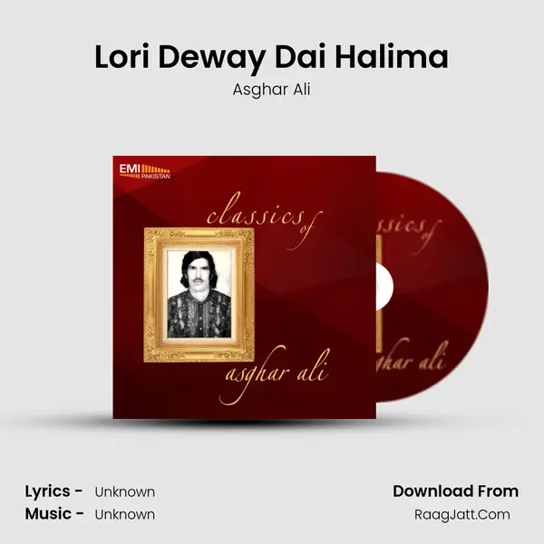 Lori Deway Dai Halima MP3 Song by Asghar Ali Cover