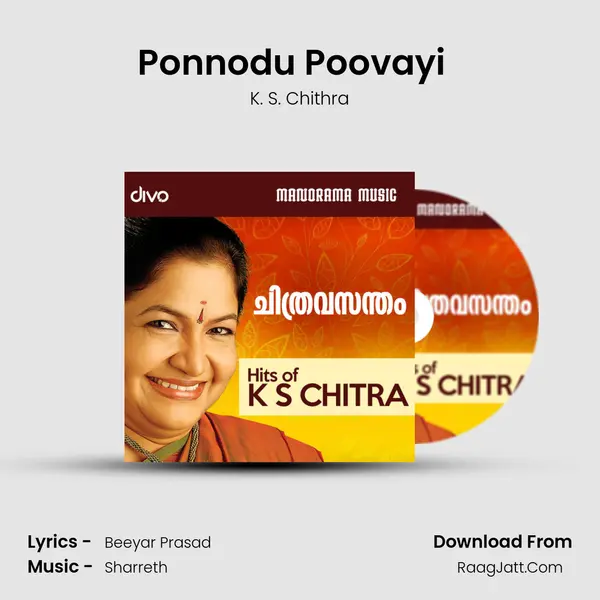 Ponnodu Poovayi (Chithra) (From - Thalsamayam Oru Penkutty) MP3 Song by K. S. Chithra Cover