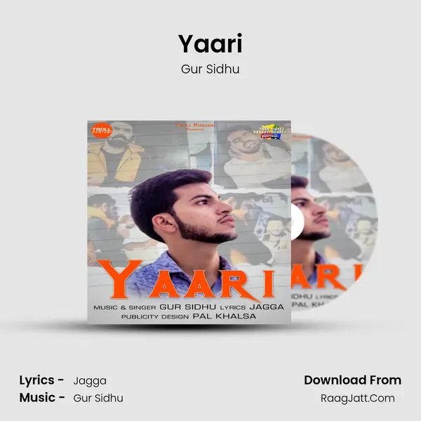 Yaari MP3 Song by Gur Sidhu Cover