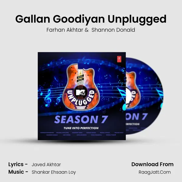 Gallan Goodiyan Unplugged MP3 Song by Farhan Akhtar Cover