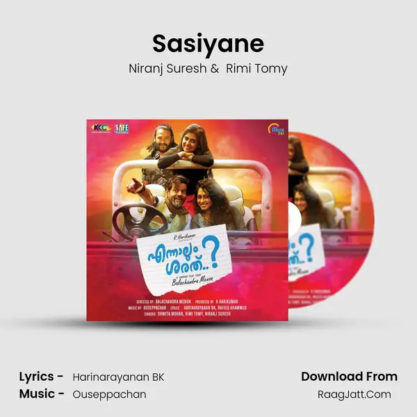 Sasiyane MP3 Song by Niranj Suresh Cover