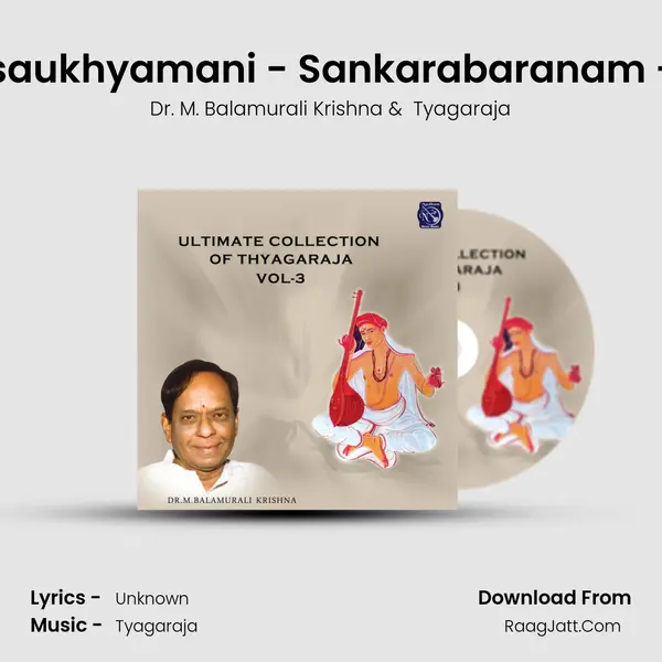 Intasaukhyamani - Sankarabaranam - Adi MP3 Song by Dr. M. Balamurali Krishna Cover