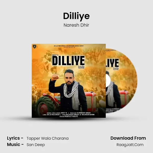 Dilliye MP3 Song by Naresh Dhir Cover