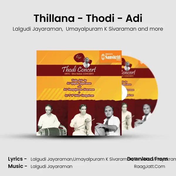 Thillana - Thodi - Adi mp3 song
