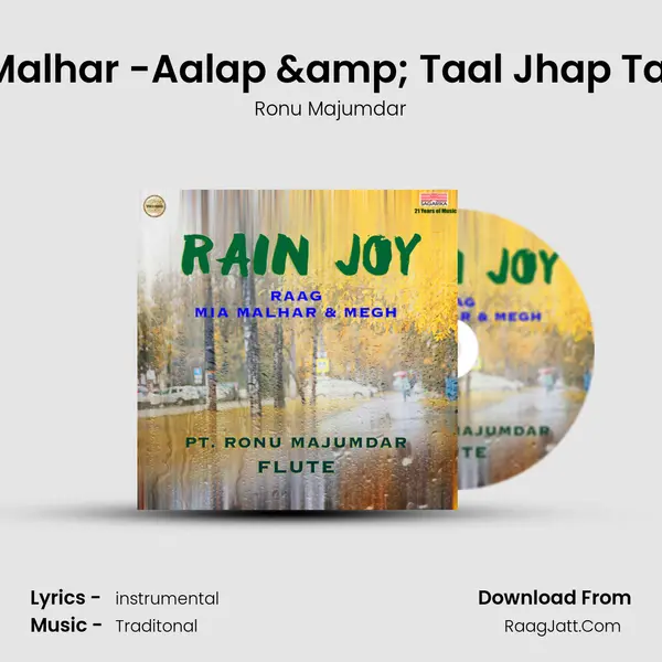 Raag Miya Malhar -Aalap &amp; Taal Jhap Taal -10 Beats mp3 song