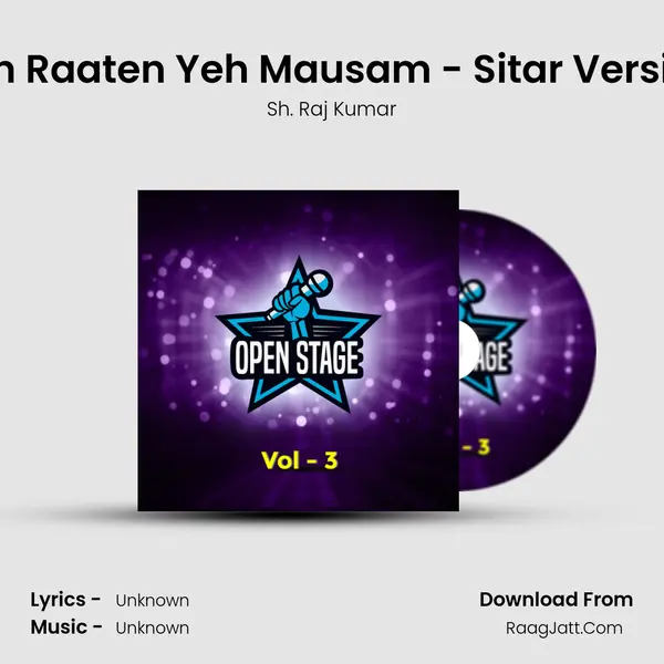 Yeh Raaten Yeh Mausam - Sitar Version Cover