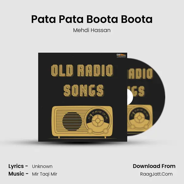 Pata Pata Boota Boota MP3 Song by Mehdi Hassan Cover