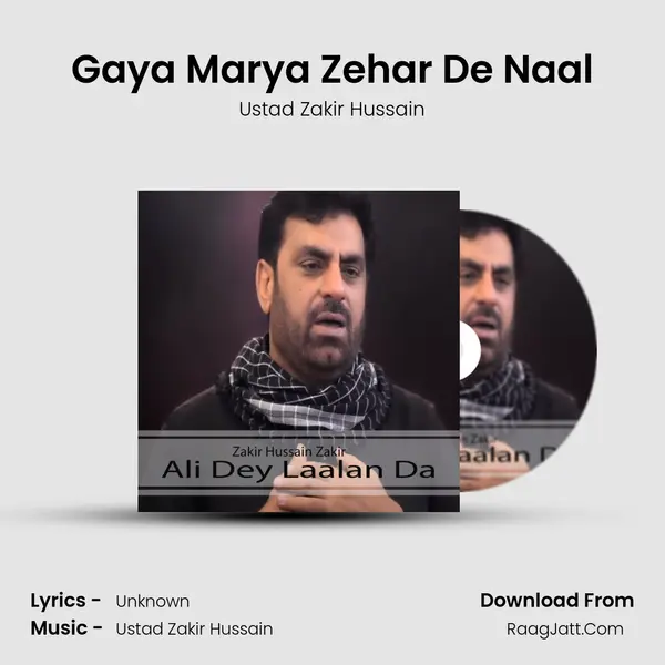 Gaya Marya Zehar De Naal MP3 Song by Ustad Zakir Hussain Cover
