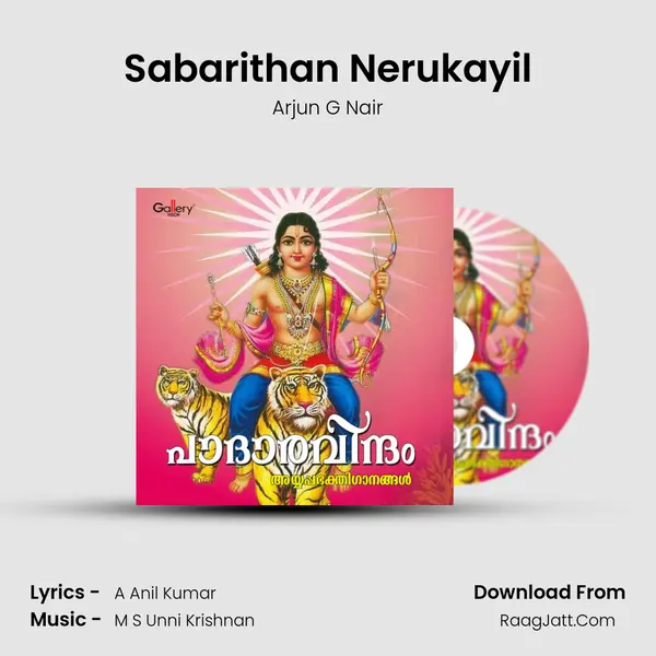 Sabarithan Nerukayil MP3 Song by Arjun G Nair Cover