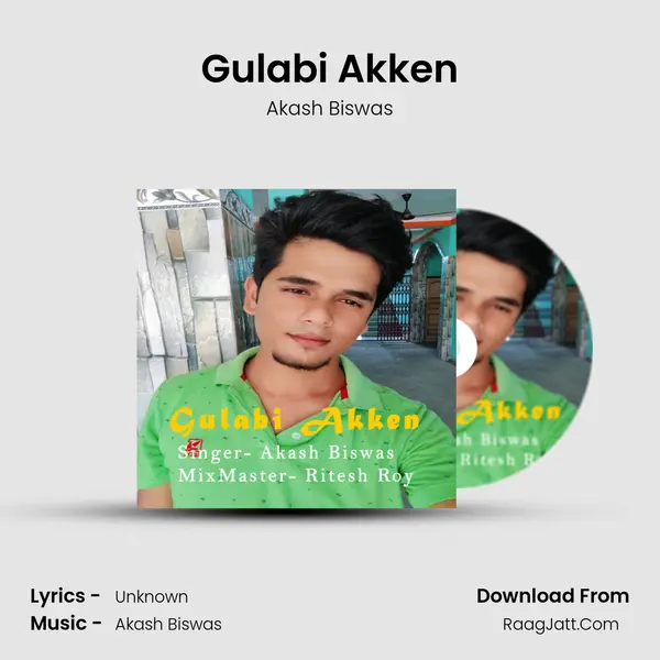 Gulabi Akken MP3 Song by Akash Biswas Cover