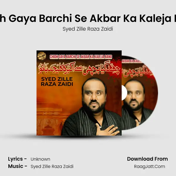 Chidh Gaya Barchi Se Akbar Ka Kaleja Bano - Single - Syed Zille Raza Zaidi