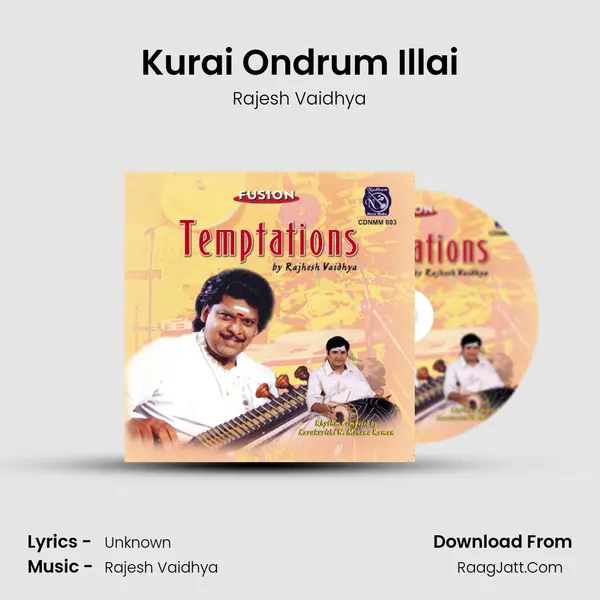 Kurai Ondrum Illai MP3 Song by Rajesh Vaidhya Cover
