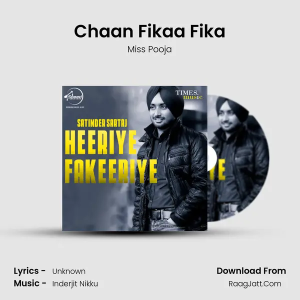 Chaan Fikaa Fika MP3 Song by Miss Pooja Cover