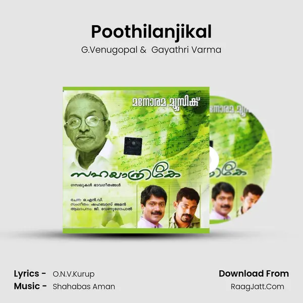 Poothilanjikal MP3 Song by G.Venugopal Cover