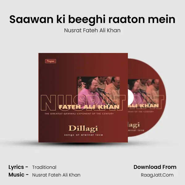 Saawan ki beeghi raaton mein MP3 Song by Nusrat Fateh Ali Khan Cover