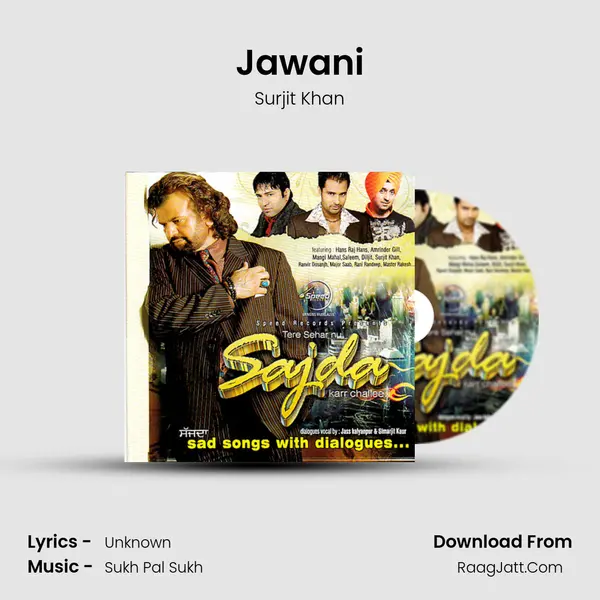Jawani MP3 Song by Surjit Khan Cover