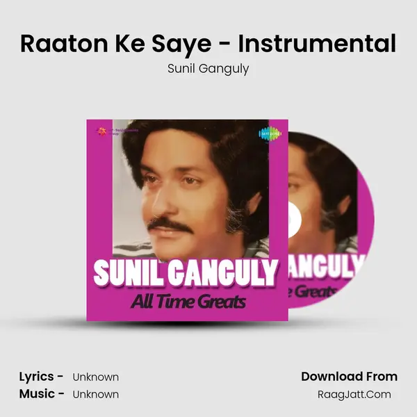 Raaton Ke Saye - Instrumental MP3 Song by Sunil Ganguly Cover