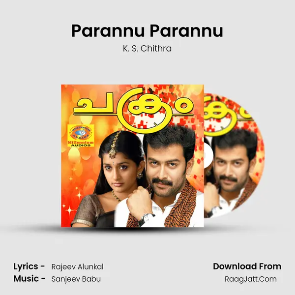 Parannu Parannu MP3 Song by K. S. Chithra Cover
