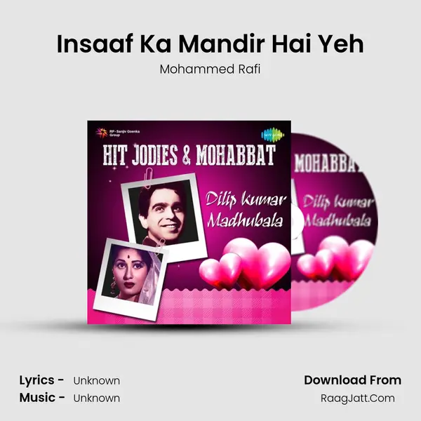 Insaaf Ka Mandir Hai Yeh MP3 Song by Mohammed Rafi Cover