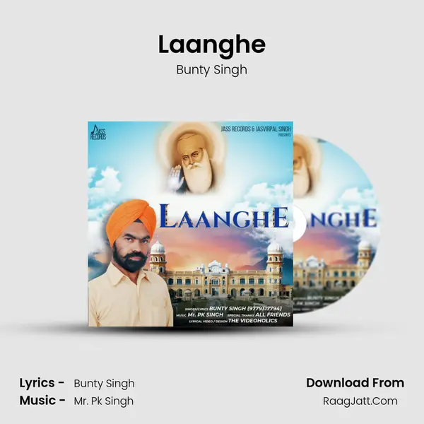 Laanghe MP3 Song by Bunty Singh Cover