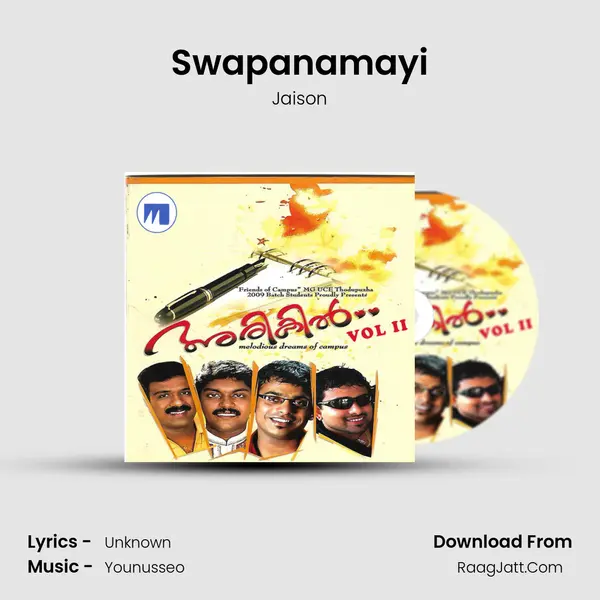 Swapanamayi MP3 Song by Jaison Cover